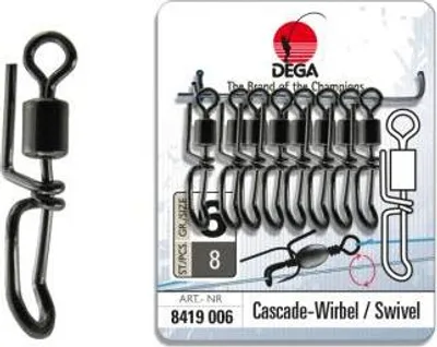 Produktbild von Dega Cascaden Wirbel zum Brandungsangeln Gr.6
