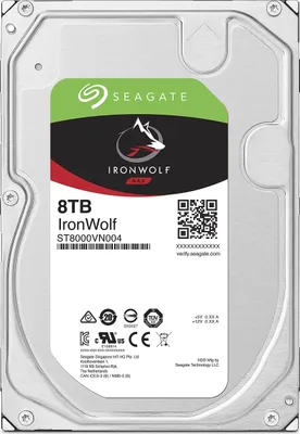 Produktbild von IronWolf ST8000VN004 Interne Festplatte 3,5 Zoll 8000 GB Serial ATA III