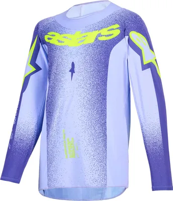 Zdjęcie produktu dla Alpinestars Supertech SCENZ Jugend Motocross Jersey, lila/gelb, M
