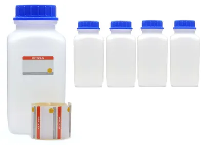 Image de Bouteilles résistantes aux produits chimiques, avec un goulot large