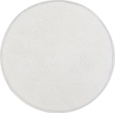 Produktbild von Kleine Wolke Badteppich, Relax Polarweiß, 100 cm rund