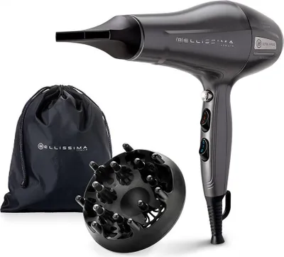 Immagine prodotto di Imetec Bellissima 11859 Asciugacapelli Phon 2200 W Grigio Argento