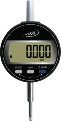 Produktbild von HELIOS PREISSER 1724502 Dial gauge (Ø) 58 mm + LCD 12.5 mm Reading: 0.001 mm