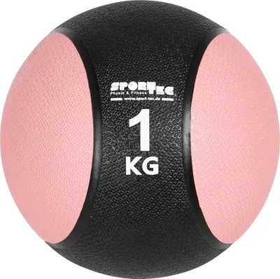 Produktbild von Sport-Tec Medizinball ø 19 cm, 1 kg, pink