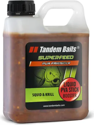 Produktbild von Tandem Baits SuperFeed Liquid PVA Stick Booster 1000 ml Tintenfisch & Krill