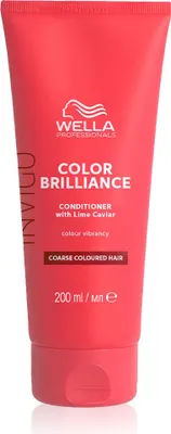 Produktbild von Wella Invigo Color Brilliance Conditioner With Lime Caviar (Coarse Coloured Hair) 200 ml