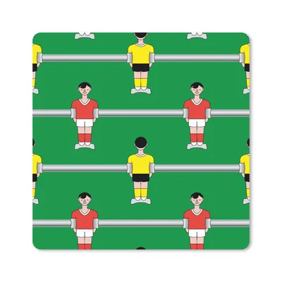 Produktbild von MuchoWow® Mauspad Mousepad Muster - Fußball - Sport 30x30 cm - Mousepads - Maus Mat - Pad - Mausunterlage - Gaming