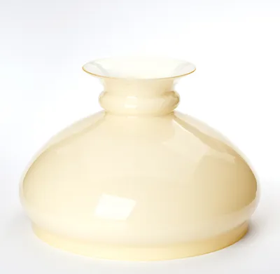 Immagine prodotto di Paralume Vesta per lampade Ø 260 mm, altezza 180 mm, paralume in vetro per lampade a paraffina, lanterne, luci, champagne, beige