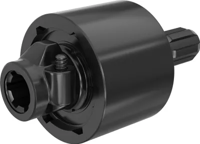 Image de Embrayge à roue libre Arbre Cardan 220mm Filet Mâle Femelle 1 3/8" Arbre cannelé 6 Dents 3500Nm max.