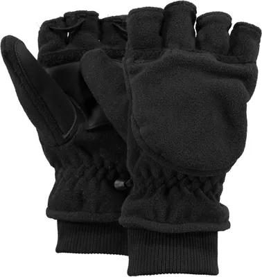 Image de Gants convertibles unisexe Barts, modèle noir, taille S/7.0