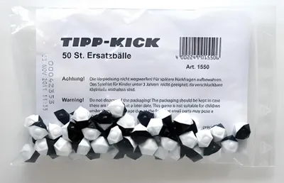 Immagine prodotto di Palline di ricambio bianco/nero (50 pezzi)