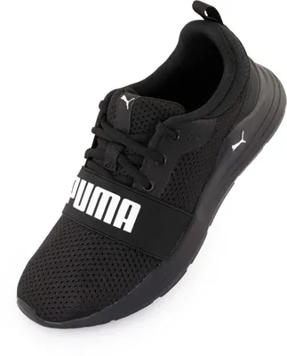 Produktbild von Kinderschuhe Puma Wired Jr. Textile Running Schwarz