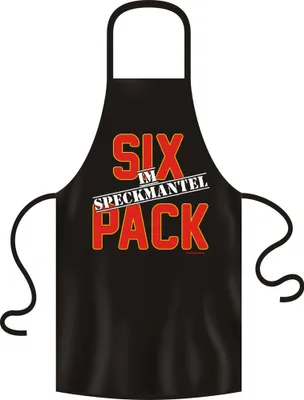 Immagine prodotto di Sei pacchi in un cappotto di pancetta - Grembiule da barbecue - Grembiule