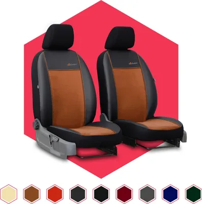 Produktbild von Sitzbezüge Auto Universal Schonbezug Autositzbezug für Fiat Ducato III Braun BUS