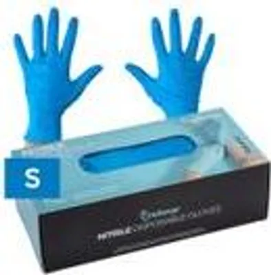 Produktbild von Nitrilhandschuhe 100 Stück Box(Blau)Einweghandschuhe,Einmalhandschuhe