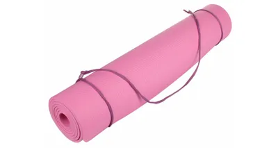 Zdjęcie produktu dla Zestaw 2 sztuk: mata do ćwiczeń Yoga EVA, różowa