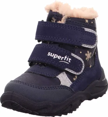 Produktbild von Superfit 1 009226 8010 Glacier Mädchen Klettboots Blau, Blau, Gr. 20