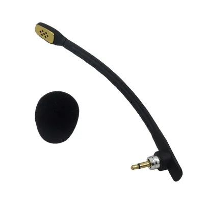 Produktbild von Ersatzmikrofon abnehmbarer Stecker und Spiele Betriebsgeräuschreduzierung Ersatz -Kopfhörer -Mikroben für Logitech Astro A40-Schwarz