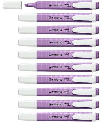 Obrázok produktu pre Zvýrazňovač STABILO – swing cool NatureCOLORS Wildflower – balenie po 10 ks – šedofialová
