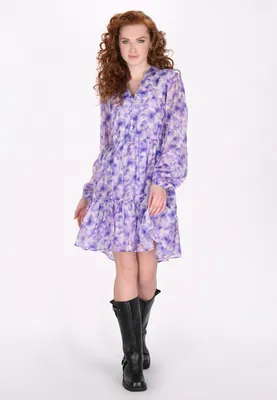 Image de Robe pour femme SAPORTA - couleur violette, taille XL