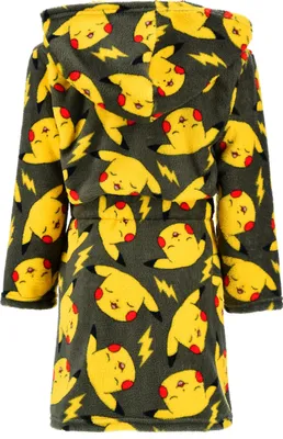 Obrázok produktu pre Pokemon Pikachu detský chlapčenský župan, farba:olivovo zelená, veľkosť:104