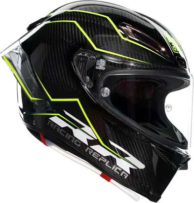Produktbild von AGV Pista GP RR Performante Carbon Helm, carbon/gelb, M (57/58)