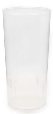 Produktbild von AKU® PP-Trinkbecher, dünnwandig, 400 ml/0,40 l, Mehrweg, Kunststoff, transparent/leicht milchig