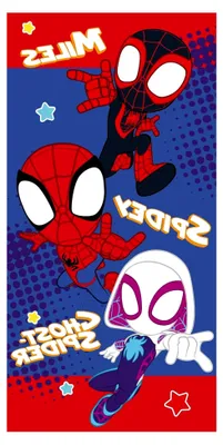 Produktbild von Duschtuch, Strandtuch, Badetuch Spidey 70 x 140 cm