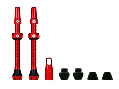 Produktbild von Muc Off Fahrradventil Valve Kit V2 , Rot, 60