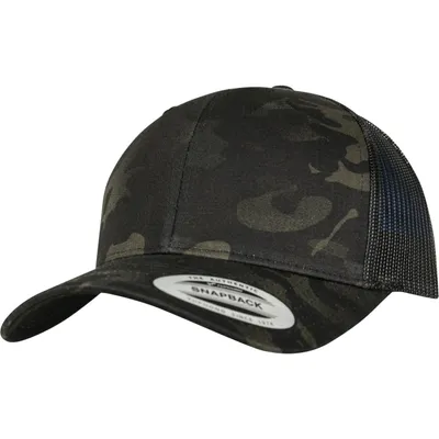 Immagine prodotto di Cappello Retro Trucker Multicam®, nero multicam