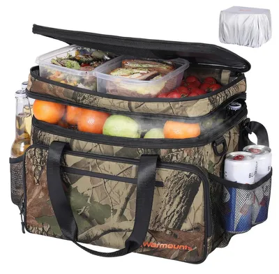 Imagen del producto de Bolsa refrigerante, capacidad para 48 latas, diseño a prueba de fugas, de varios colores