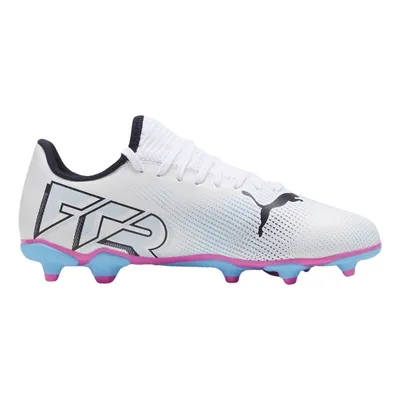 Produktbild von Puma Future 7 Play FG/AG Jugend Fußballschuhe Kinder weiß schwarz pink Gr 30