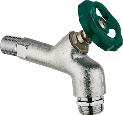 Produktbild von Kirchhoff Auslaufhahn mit 1/2" Außengewinde, Wasserhahn mit Handrad und Rohrbelüfter, Absperrhahn