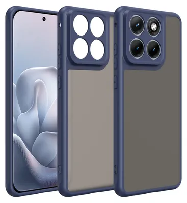 Produktbild von Motorola Edge 70 Fusion Hülle - Coverup Mattes Transparentes Back Cover mit Kameraschutz - Blau