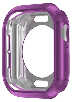 Obrázok produktu pre Pre Apple Watch Series 11 / 10 42 mm TPU ochranné puzdro s okrúhlym otvorom, fialové