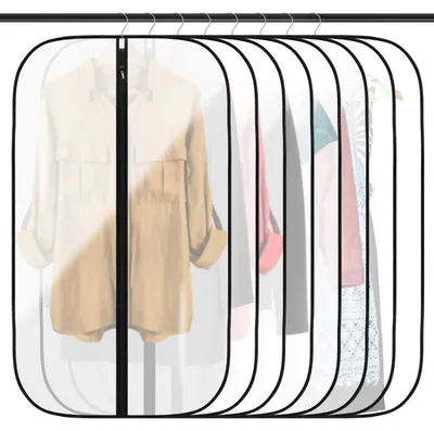 Produktbild von Kleidersäcke mit Reißverschluss 60 x 100 cm, 8er Set