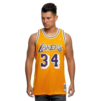 Obrázok produktu pre Mitchell & Ness NBA Swingman Jersey 2.0 LA Lakers Shaquille O'Neal #34 gold XL