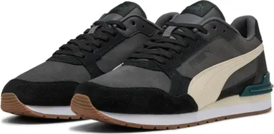 Produktbild von Puma Echtleder Sneaker ST Runner v4 SD dusky gray-alpine snow-black, Herren:48 EU