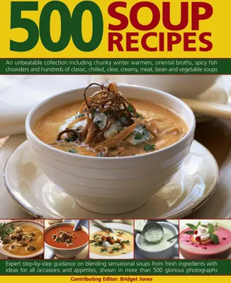 Produktbild von 500 Soup Recipes