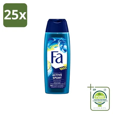Produktbild von 25 x Fa Men Active Sport Deodorant Spray - 150 ml - Großpackung - 25 Stücke
