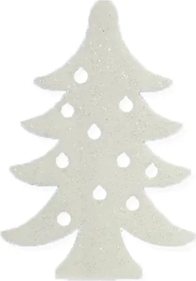 Produktbild von Schaumstoffbaum mit Glitzer 40 x 29 cm
