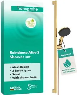 Produktbild von HANSGROHE 24601990 Brauseset Raindance Alive Select S