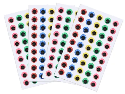 Produktbild von Wackelaugen 8 mm – Selbstklebend für Bastelarbeiten – CLB1939