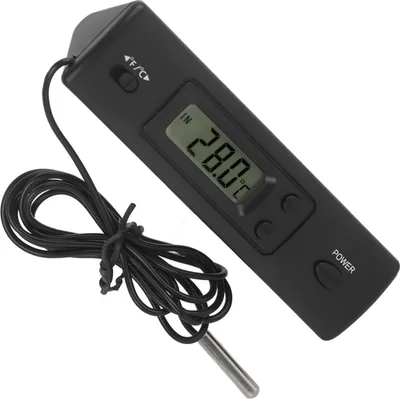 Image de Thermomètre électronique LCD digital Thermomètre à sonde filaire pour réfrigérateur