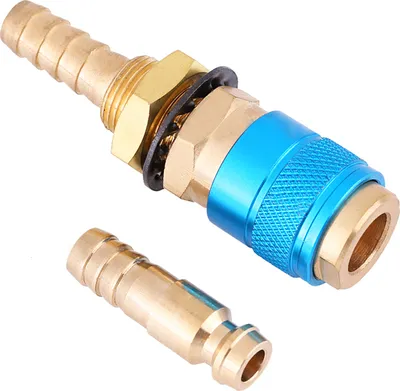 Produktbild von Verbindungsstück,Schnellverbindungssatz,Wassergekühlter Adapter,Schnellverbindungsstück Schlauchverbinder,Schweißbrenner Schnellverbinder