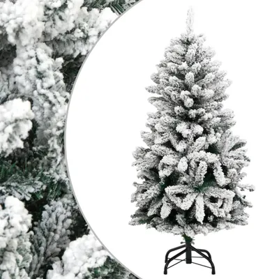Produktbild von Künstlicher Weihnachtsbaum Klappbar Beschneit 120 cm