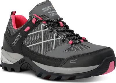 Produktbild von Regatta - Dámske turistické topánky "Samaris III" RG10050 (38 EU) (Dark steel grey/dark pink)