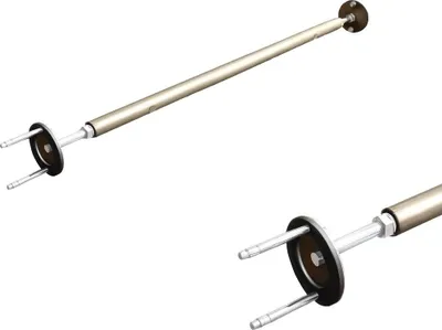 Produktbild von Klimmzugstange 100 – 150 cm | Türreckstange | Türstange | Reckstange