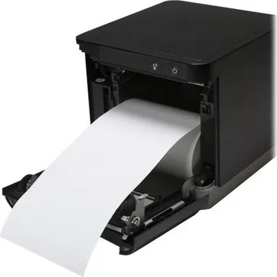Obrázok produktu pre Star Micronics mC-Print3, Thermal, 3in, Cutter, Ethernet (LAN), USB, CloudPRNT, Black, EU & UK, PS60C Power Supply included, Priame teplo, POS tlačiareň, 250 mm/s, 58mm, 80mm, Káblový a bezdrôtový, Čierna