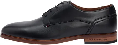 Zdjęcie produktu dla Buty Derby męskie Tommy Hilfiger, skóra, czarne (Black), rozmiar 43